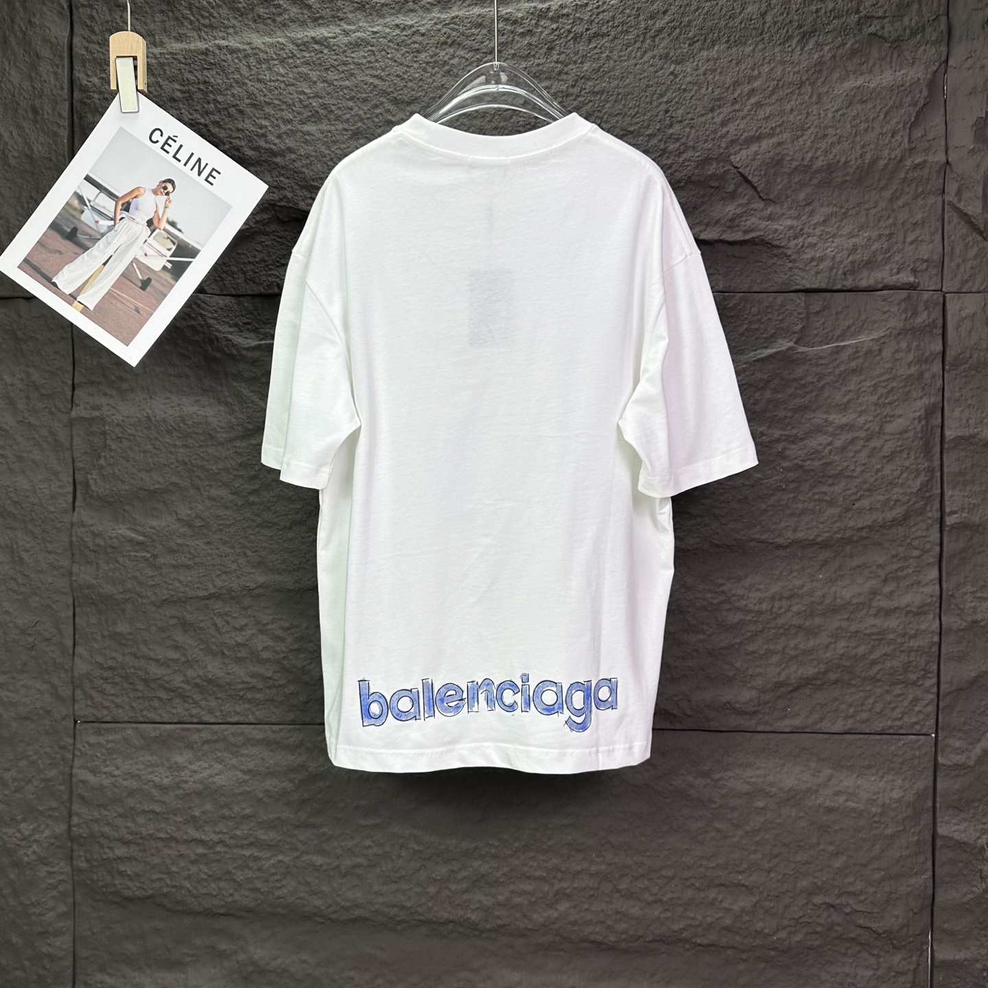 バレンシアガ スーパーコピー 優良サイト ブラッシュロゴTシャツ｜上質感×都会的シルエットの人気作｜スーパーコピー服